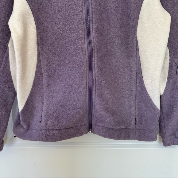 Columbia Hooded Zip Up Fleece Jacket - Picture 7 of 16
